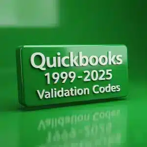 Quickbooks 1999-2025 Validation Code
