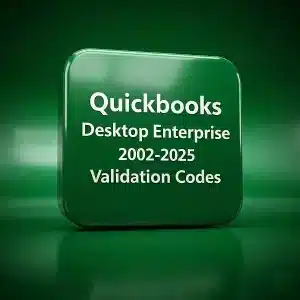 Quickbooks Enterprise 2002-2025 Validation Code